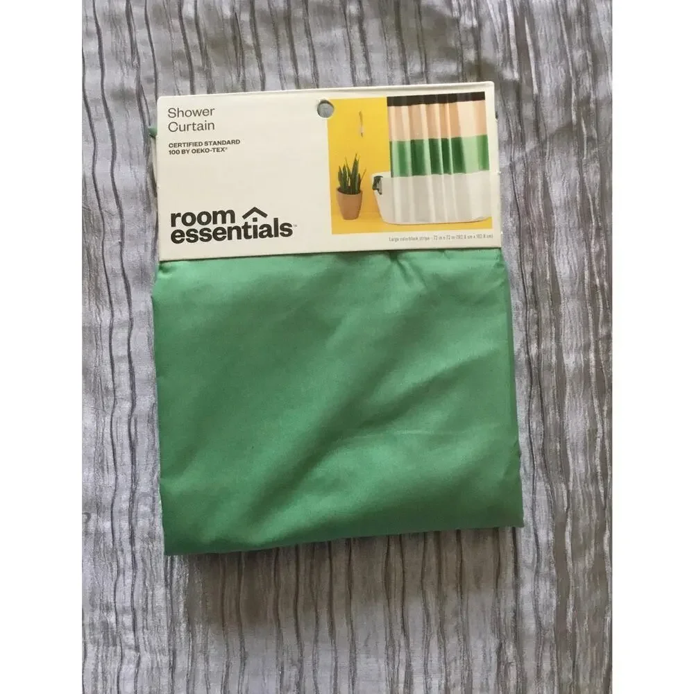 New microfiber shower curtain